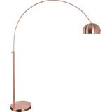 ZUIVER Floor Lamp Metal Bow Copper