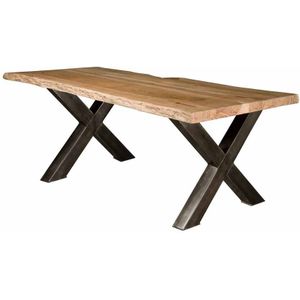 Tower living Xabia Tree-trunk dining table 200x100 - top 4