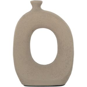 MUST Living Vase Salda large sand,31x22x12 cm, terracota