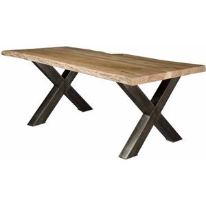 Tower living Xabia Tree-trunk dining table 220x100 - top 6/3
