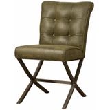 Tower living Barcelona sidechair - fabric cherokee 13 green