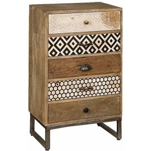 Tower living Drawer (5) Chest - 53x33x89