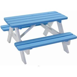 AnLi-Style Outdoor- Kinder Picknicktafel Wickie