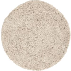 MUST Living Carpet Celeste round medium,Ø200 cm, beige, 100% polyester