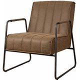 Tower living Santo coffeechair - fabric Miami 005 brown (uitlopend)