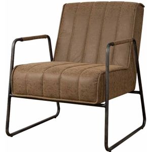 Tower living Santo coffeechair - fabric Miami 005 brown (uitlopend)