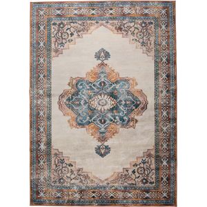DUTCHBONE Carpet Mahal Blue/Brick 170x240