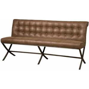 Tower living Barcelona bench 185 - fabric cherokee 9 brown