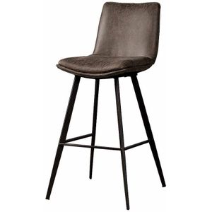 SIDD Pamplona barstool - fabric T-anthracite