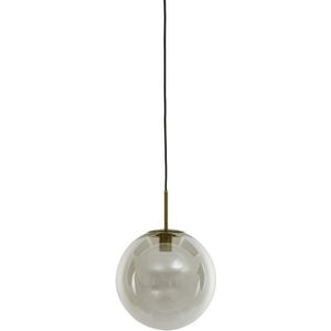 Light&living Hanglamp Ø40 cm MEDINA antiek brons+glas helder
