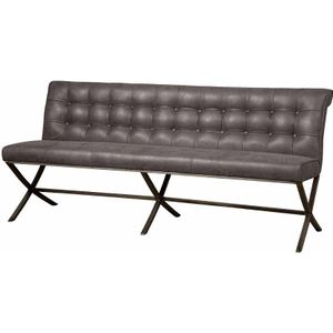 Tower living Barcelona bench 185 - fabric cherokee 1 grey