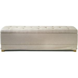 Riviera Maison The Club Bench 160x40 cm, linen, flax