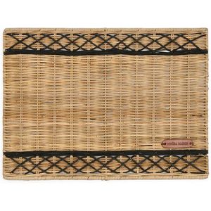 Rivièra Maison Rustic Rattan Porto Placemat set van 4