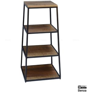 Benoa Sherwood Trapezium Bookshelf 45 cm