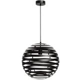 Furntastik Lecce Hanglamp, 40 cm, zwart