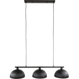 AnLi Style Hanglamp 3L halfronde kap-ribbel