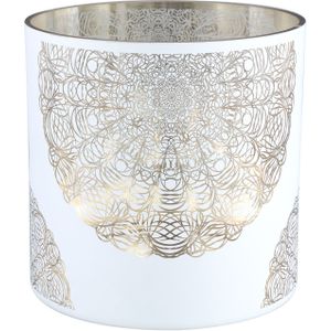 PTMD Simella White glass stormlight print L