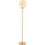 Light & Living Vloerlamp Medina - 160cm hoog - Amber/Goud