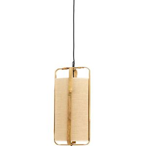 Light&living A - Hanglamp Ø32x60 cm SENDAI zand+bamboe naturel