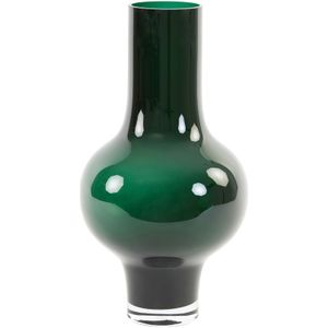 Light&living Vaas Ø25,5x47 cm KAELA glas groen
