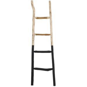 Light&living Ladder deco 42x4x150 cm STEN zwart