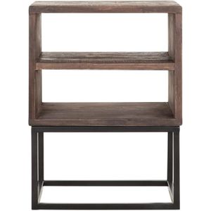 DTP Home Night stand Timber, 2 open racks,60x45x35 cm, mixed wood