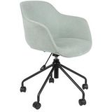 ANLI STYLE Office Chair Junzo Rib Light Green