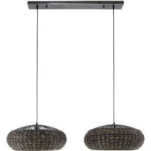 AnLi Style Hanglamp 2x disk waterhyacint