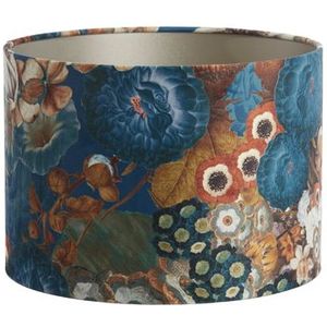 Light&living Kap cilinder 30-30-21 cm BLOOM blauw