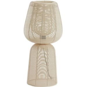 Light & Living Tafellamp Aboso - Wit - Ø24cm - Modern