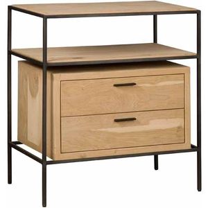 Tower living Pineto sidetable 2 drws + open  80x40x85