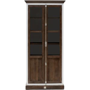 Riviera Maison Driftwood Glass Cabinet