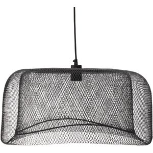 PTMD Belton Black mesh iron hanging lamp round