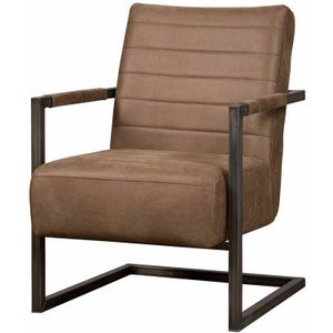 Tower living Rocca coffeechair - Bull brown