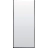 Light&living Spiegel 80x1,5x180 cm ZENETA helder glas+zwart