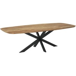 DTP Home Dining table Evo Danish oval 260,76x260x110 cm, recycled teakwood