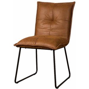 Tower living Seda sidechair - fabric cherokee 8 cognac