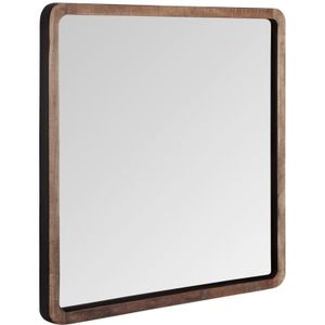 DTP Home Mirror Cosmo square,80x80x4 cm, recycled teakwood