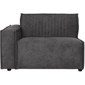 MUST Living Sofa element Rally 1 arm left,76x110x92 cm, Tasmania Dark grey