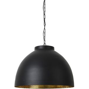 Light&living Hanglamp Ø60x42 cm KYLIE X-large zwart-goud