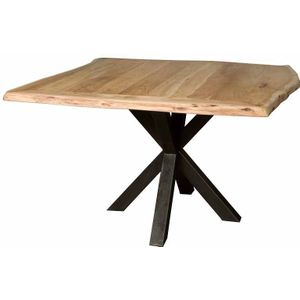 Tower living Soria Tree-trunk square dining table 130x130 - top 4