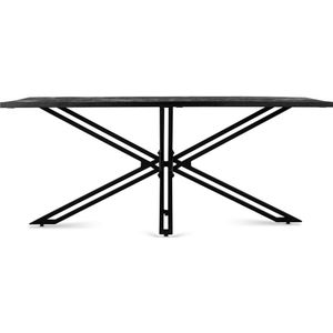 Benoa Orleans Yana Dining Table Black 140 cm