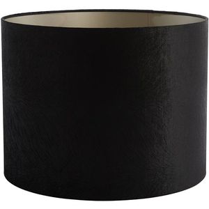 Light&living Kap cilinder 50-50-38 cm LUBIS zwart