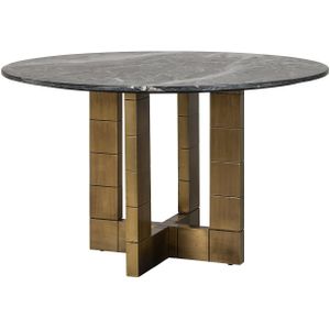 Richmond Eettafel Collada 130Ø (Black/gold)