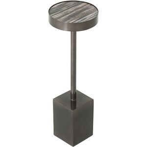 MUST Living Side table Cocktail,63xØ21 cm, petrified wood top
