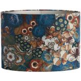 Light&living Kap ovaal recht smal 45-21-32 cm BLOOM blauw