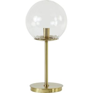 Light&living A - Tafellamp E14 Ø20x43 cm MAGDALA glas helder+goud