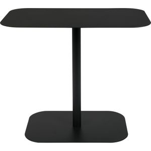ZUIVER SIDE TABLE SNOW BLACK RECTANGLE