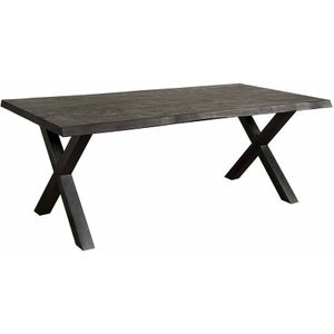 Tower living Xara Live-edge dining table 200x100 - top 5