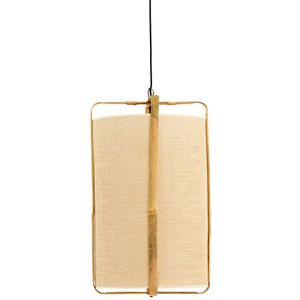 Light&living Hanglamp Ø42x70 cm SENDAI zand+bamboe naturel